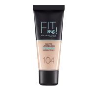 FIT ME! Foundation matte+poreless #104-soft ivory