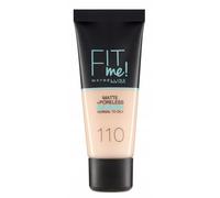 Maybelline Fit Me Fondotinta Viso, 110 Porcelain