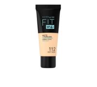 Maybelline Fit Me! Foundation Matte+Poreless 112-Soft Beige