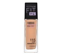 Maybelline Fit Me! SPF18 fondotinta liquido illuminante 30 ml Tonalità 115 ivory