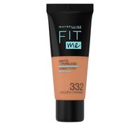 Maybelline Fit Me Mate Y Afinaporos Tono 332 Golden Caramel Base De Maquillaje Calca A Tu Tono Y Textura Pieles Oscuras - 30Ml