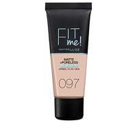 Maybelline Fit Me! Matte + Poreless fondotinta matt 30 ml tonalità 97 Natural Porcelain
