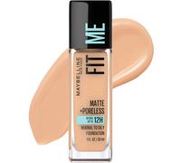 Maybelline Fit Me Matte + Poreless Fl ssiges, lfreies Make-up-Foundation-Buff Beige, 1 St ck (Verpackung kann variieren)