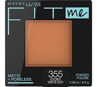Maybelline Fit Me Matte + Poreless Pressed Face Powder Makeup & Setting Powder, Cocco, 1 pezzo