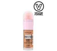 Maybelline Instant Anti-Age Perfector 4-In-1 Glow fondotinta liquido schiarente con una spugna 20 ml tonalità 02 Medium per donna