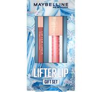 Maybelline Lifter Gloss e Lifter Liner Makeup Gift set di lucidalabbra e fodera per labbra in tonalit petalo e leader della linea