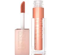 Maybelline Lifter Gloss, lucidalabbra all'acido ialuronico, effetto rimpolpante e idratante, ambra (007), 5, 4 ml
