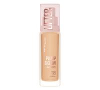 Maybelline New York Fondotinta Illuminante, Per Tutti i Tipi di Pelle, Pelle Rimpolpata e Radiosa, Finish Naturale, Con Acido Ialuronico e Niacinamide, Lifter Plump and Glow, Tonalità: 118, 30 ml