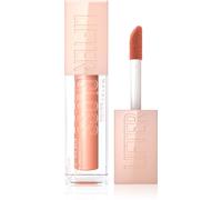 Maybelline Lifter Gloss, lucidalabbra all'acido ialuronico, effetto rimpolpante e idratante, ambra (007), 5, 4 ml