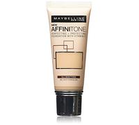 Maybelline New York Affinitone Fondotinta Liquido, 02 Light Porcelaine