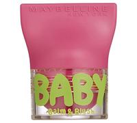 Maybelline New York Baby Lips Balm&Blush Balsamo Labbra e Blush, 2 Flirty Pink