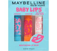 Maybelline New York Baby Lips Feuchtigkeitsspendender Lippenbalsam, 3er-Pack, Lip Care Essentials, 3 Farbt ne