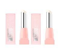 Maybelline New York Balsamo Labbra Lifter Glaze 001 Clear Crave Effetto Glassato con Acido Ialuronico ed Estratto di Ciliegia Acerola Lunga Durata Fino a 24 Ore - 2 Balsami Labbra