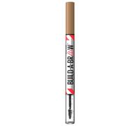 Maybelline New York, 2 in 1 Penna e Gel Sopracciglia, Per Sopracciglia Piene e Naturali, Tenuta Fino a 24 Ore, Waterproof, Formula Vegana, Build A Brow, Tonalità: Blonde