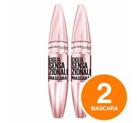 Maybelline New York Ciglia Sensazionali Mascara Volumizzante Nero Kit a Scelta