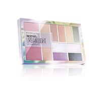 Maybelline New York City Kit Palette Ombretti Total Look Urban Light, Set con 8 Ombretti, 1 Blush e 1 Illuminante Viso