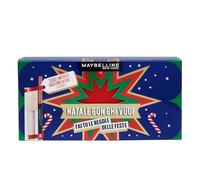Maybelline New York Cofanetto Regalo, Con Matita Labbra Color Sensational e Lucidalabbra Lifter Gloss, Labbra Definite, Volumizzate e Idratate, Collezione Natale con Chi Vuoi 2024