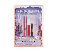 MAYBELLINE NEW YORK - COFANETTO REGALO MAKE-UP IN THE CITY CON MASCARA SKY HIGH CLASSIC, ROSSETTO MATTE INK PIONEER (20) E MINI MATITA OCCHI Mascara 1 pieces unisex