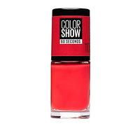 Maybelline New York Color Show Smalto Asciugatura Rapida, 110 Urban Coral