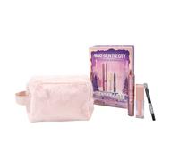Maybelline New York Confezione Regalo, MAKE-UP IN THE CITY DI MAYBELLINE NEW YORK CON MASCARA SKY HIGH CLASSIC, LUCIDALABBRA ICE (002) E MINI MATITA OCCHI TATTOO LINER GEL PENCIL BLACK
