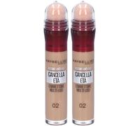 Maybelline New York Correttore Liquido Cancella Età 02 Nude 2x7,6 g Ma