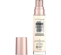 Maybelline New York Dream Radiant Liquid Medium Coverage Hydrating Makeup, Lightweight Foundation, Alabaster, 1 Fl Oz