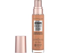 Maybelline New York Dream Radiant Liquid Medium Coverage Hydrating Makeup, Lightweight Liquid Foundation, Honey Beige, 1 Count