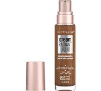 Maybelline New York Dream Radiant Liquid Medium Coverage Hydrating Makeup, Lightweight Liquid Foundation, Cocoa, 1 Count