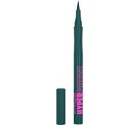 Maybelline New York - Eyeliner ultra preciso, punta precisa, tenuta 24 ore, senza trasferimento, Hyper Precise Eyeliner 730 smeraldo