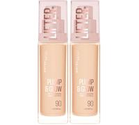 Maybelline New York Face Lifter Foundation 90 Int 30 ml (Confezione da 2)