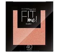 Maybelline New York Fit Me Blush in Polvere Pigmentato, Facile da Sfumare, per un Look Naturale, 40 Peach