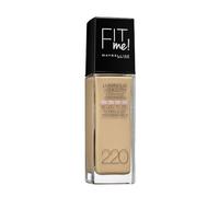 Maybelline New York Fit Me Fondotinta Liquido, 220 Natural Beige