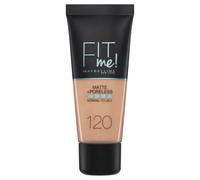 Maybelline Fit Me! Matte + Poreless fondotinta pelle perfetta con effetto matt 30 ml Tonalità 120 classic ivory