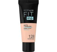 Maybelline Fit Me! Matte + Poreless fondotinta pelle perfetta con effetto matt 30 ml tonalità 128 Warm Nude