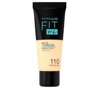 Fondotinta Maybelline New York Fit Me Matte & Poreless 110 Porcellana, 30 ml