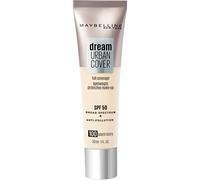 Maybelline New York Fondotinta Liquido Dream Urban City, Coprenza Medio-alta, SPF 50, Protegge dall'inquinamento, Warm Ivory (100), 30 ml