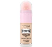 Maybelline Instant Anti-Age Perfector 4-In-1 Glow fondotinta liquido illuminante con spugna 20 ml Tonalità 0.5 fair light cool