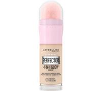 Maybelline Instant Anti-Age Perfector 4-In-1 Glow fondotinta liquido schiarente con una spugna 20 ml Tonalità 00 fair