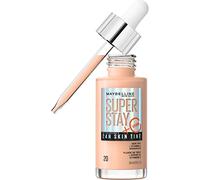 Maybelline New York - Fondotinta Super Stay Skin Tint a lunga tenuta con vitamina C, formula vegana, n. 20
