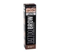 Maybelline New York Gel Sopracciglia Tattoo Brow, Waterproof, a Lunga Tenuta, Medium Brown (04), 5 g