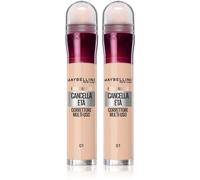MAYBELLINE NEW YORK Il Cancella Età Instant Anti Age Eraser correttore liquido con applicatore in spugna confezione conveniente colore 01 Light