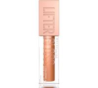 Maybelline New York Lifter Gloss, Lucidalabbra con acido ialuronico, Effetto rimpolpante e idratante, Gold Nu (019), 5,4 ml