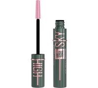 Maybelline New York Mascara Allungante e Volumizzante, Lunghezza e Volume Senza Limiti, Tenuta 24H, Arricchito con Pigmenti Verdi, Mascara Sky High, Tonalità: Green Altitude, 7,2 ml