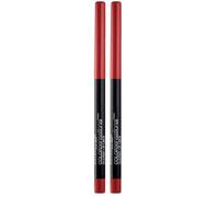 Maybelline New York Matita Labbra Color Sensational Shaping Lip Liner, Automatica, Labbra Scolpite, Brick Red (90), 0,3 g (Confezione da 2)