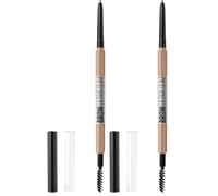 Maybelline New York Matita Per Sopracciglia Brow Ultra Slim, Per Sopracciglia Precise E Definite, 00 Light Blonde, 4 Grammo (Confezione da 2)