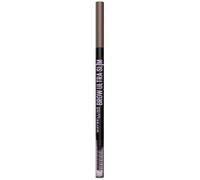 Maybelline New York Matita per Sopracciglia, Sopracciglia Definite, Formula Che Non Si Sfalda, Con Punta di Precisione e Pettinino, Brow Ultra Slim, Tonalità Medium Brown, 7,2 g
