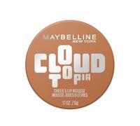 Maybelline New York Mousse Colorata Guance e Labbra, Fino a 14 Ore di Colore*, Formula Ultra Pigmentata, Finish Blur-Matte, Tonalità: 12, Toasted Sky
