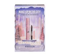 Maybelline New York Confezione Regalo, MAKE-UP IN THE CITY DI MAYBELLINE NEW YORK CON MASCARA SKY HIGH CLASSIC E MINI MATITA OCCHI TATTOO LINER GEL PENCIL BLACK
