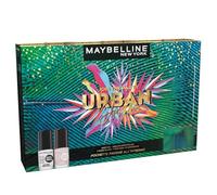 Maybelline New York, Pochette in Texture Pavone con Smalto Unghie Fast Gel Nude Flush e Top Coat Fast Gel Trasparente, Per Unghie Curate con una Manicure Sofisticata, 100 ml + 100 ml