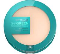 Maybelline New York - Polvere di tinte opacizzante - Arricchita con burro di mango montata - 97% di ingredienti di origine naturale - Blurry Skin Green Edition - Tonalità: 035 - Capacità: 9g